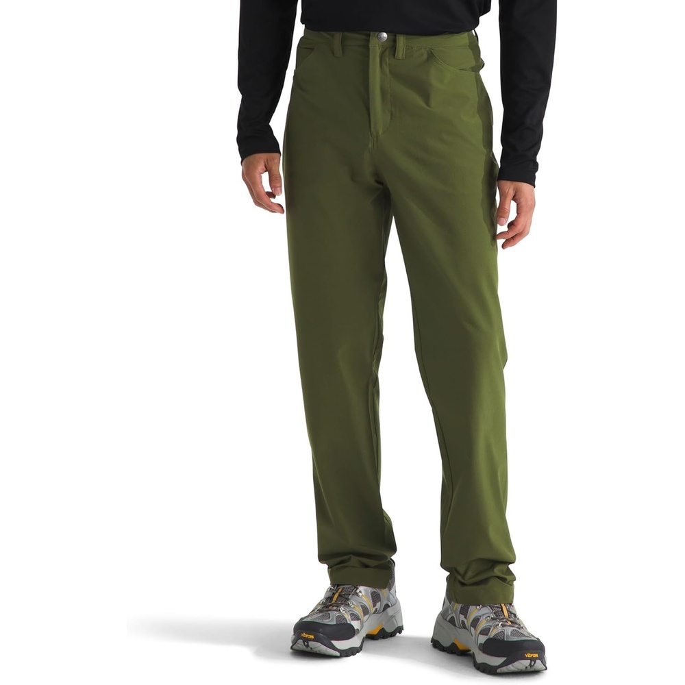 image:imageThe North Face Mens Paramount 5Pocket Pant Moisture Wicking Pants 4 Pockets Belt Loop Button ClosureWoodland Green