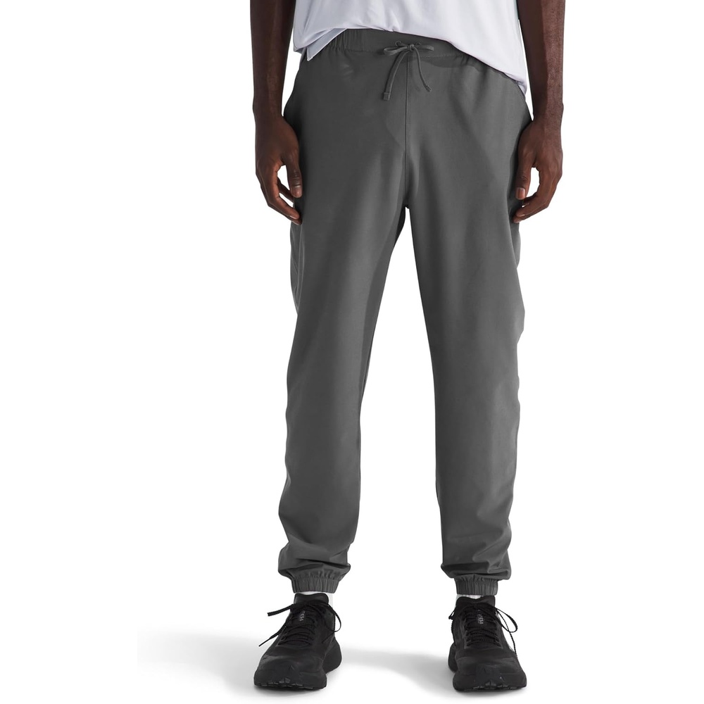 image:imageThe North Face Mens Paramount Jogger Moisture Wicking Pants Elastic Waistband with Adjustable Drawcord Hand PocketsSmoked Pearl