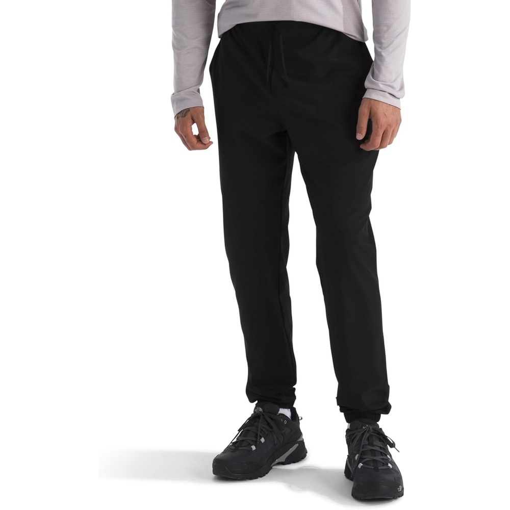 image:imageThe North Face Mens Paramount Jogger Moisture Wicking Pants Elastic Waistband with Adjustable Drawcord Hand PocketsTnf Black