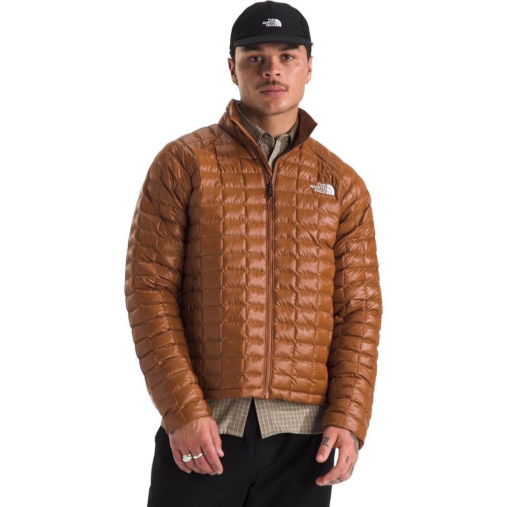image:imageThe North Face Mens Thermoball Insulated Jacket Standard amp Big Size  High Loft Insulation Wind amp Water ResistantBurnt Umber