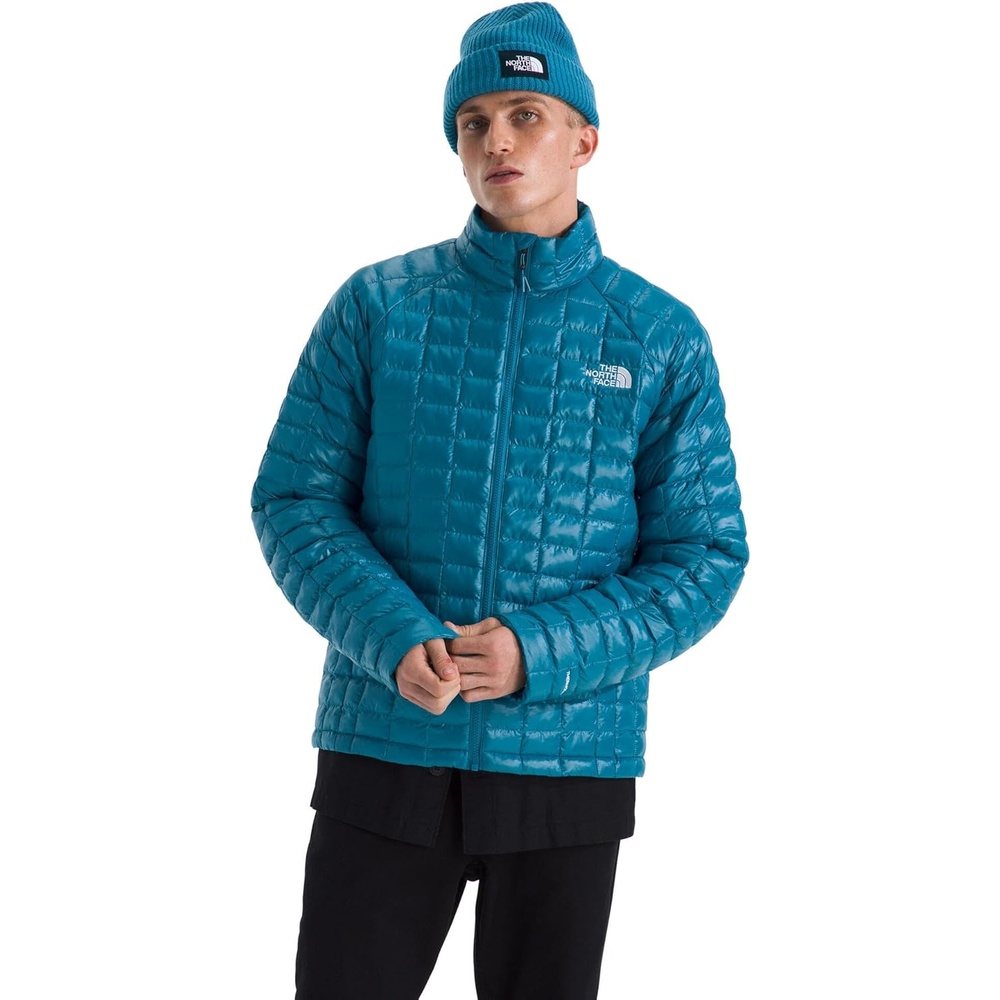 image:imageThe North Face Mens Thermoball Insulated Jacket Standard amp Big Size High Loft Insulation Wind amp Water ResistantDusk Blue