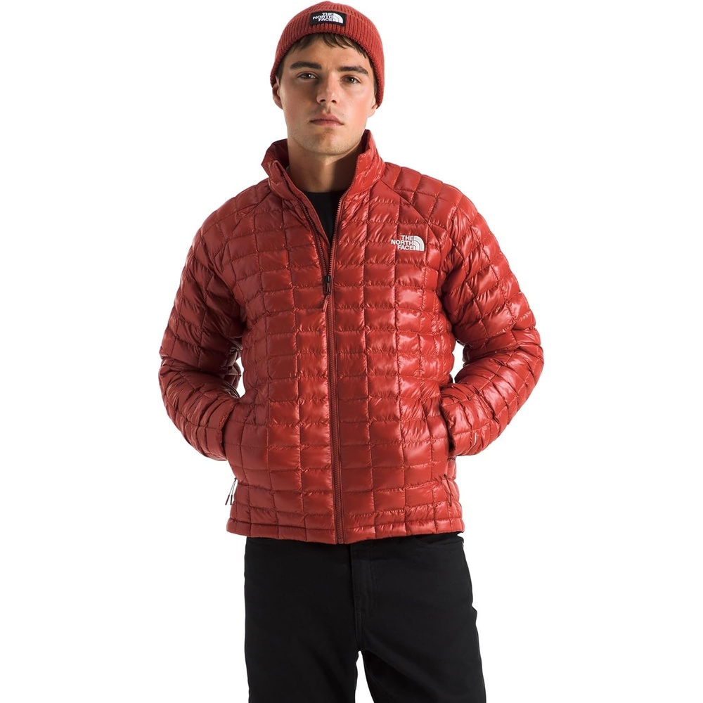 image:imageThe North Face Mens Thermoball Insulated Jacket Standard amp Big Size High Loft Insulation Wind amp Water ResistantIron Clay