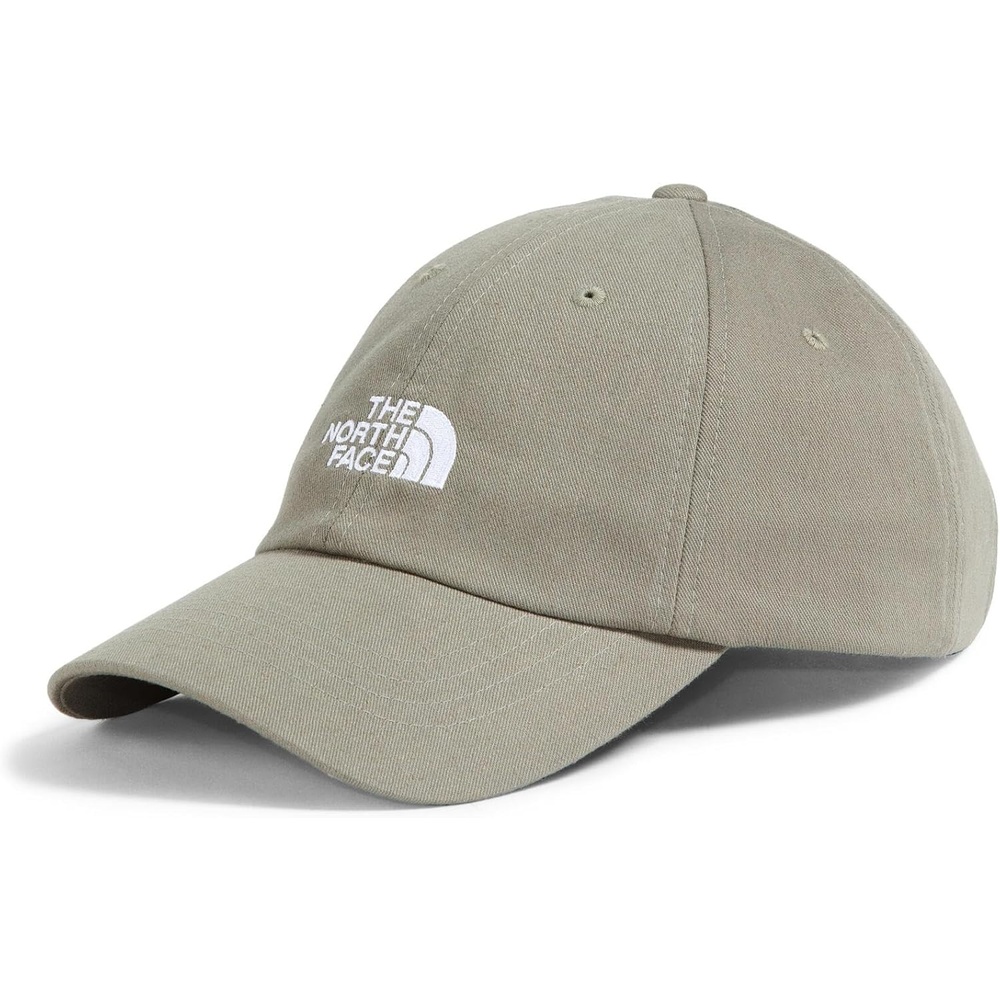 image:imageThe North Face Norm Baseball Hat  Shallow Fit Ball Cap with Embroidered Logo Adjustable Strap Closure amp Silver BuckleClay Grey