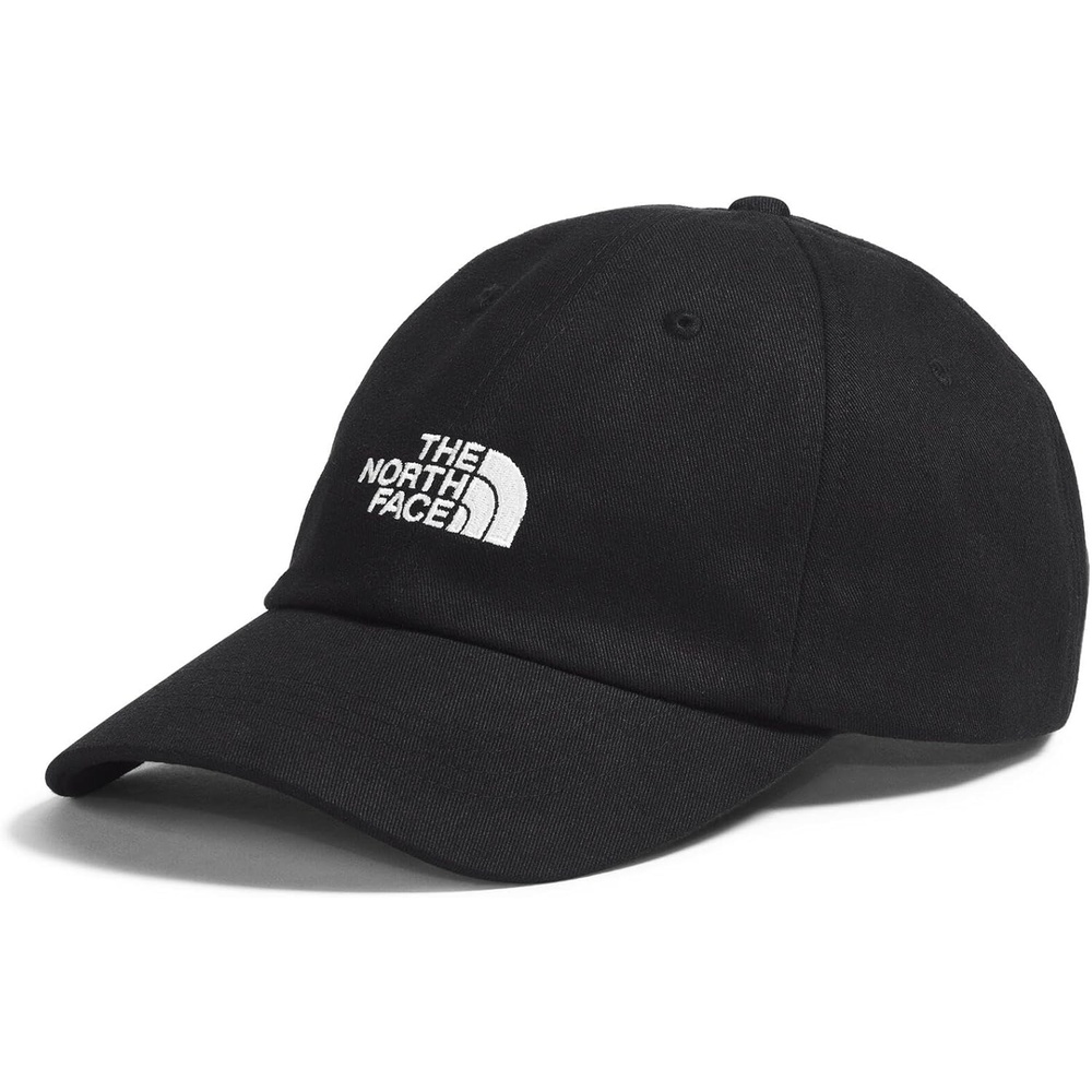 image:imageThe North Face Norm Baseball Hat Shallow Fit Ball Cap with Embroidered Logo Adjustable Strap Closure amp Silver BuckleTnf Black