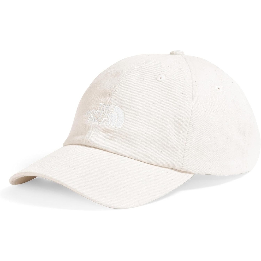 image:imageThe North Face Norm Baseball Hat Shallow Fit Ball Cap with Embroidered Logo Adjustable Strap Closure amp Silver BuckleWhite DuneRaw Undyed