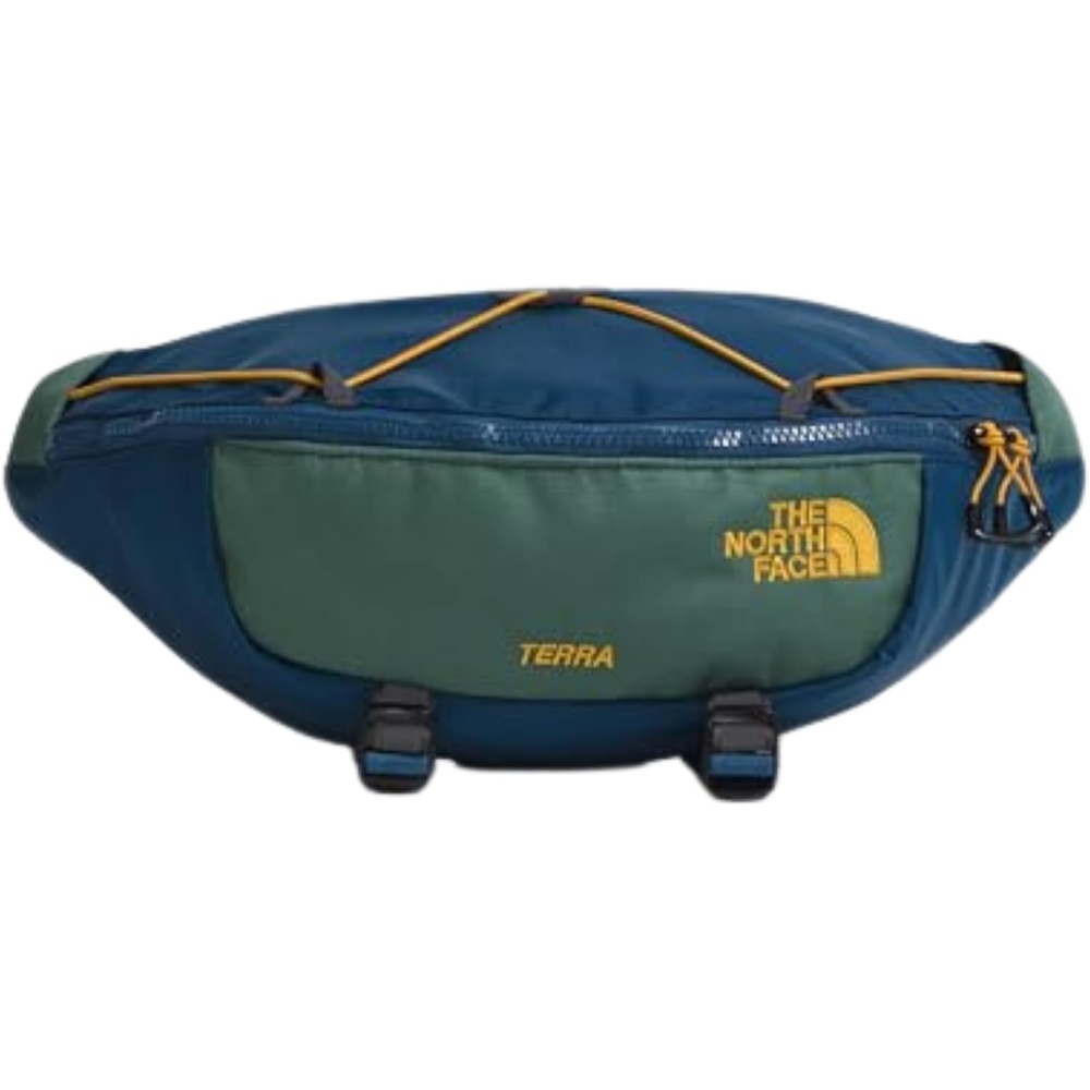 image:imageThe North Face Terra Lumbar Hiking Hip Pack 6 Liter Storage Belt Bag Water Repellent Finish Adjustable Strap Secure Zip Pockets Shady BlueDuck Green One SizeShady BlueDuck Green