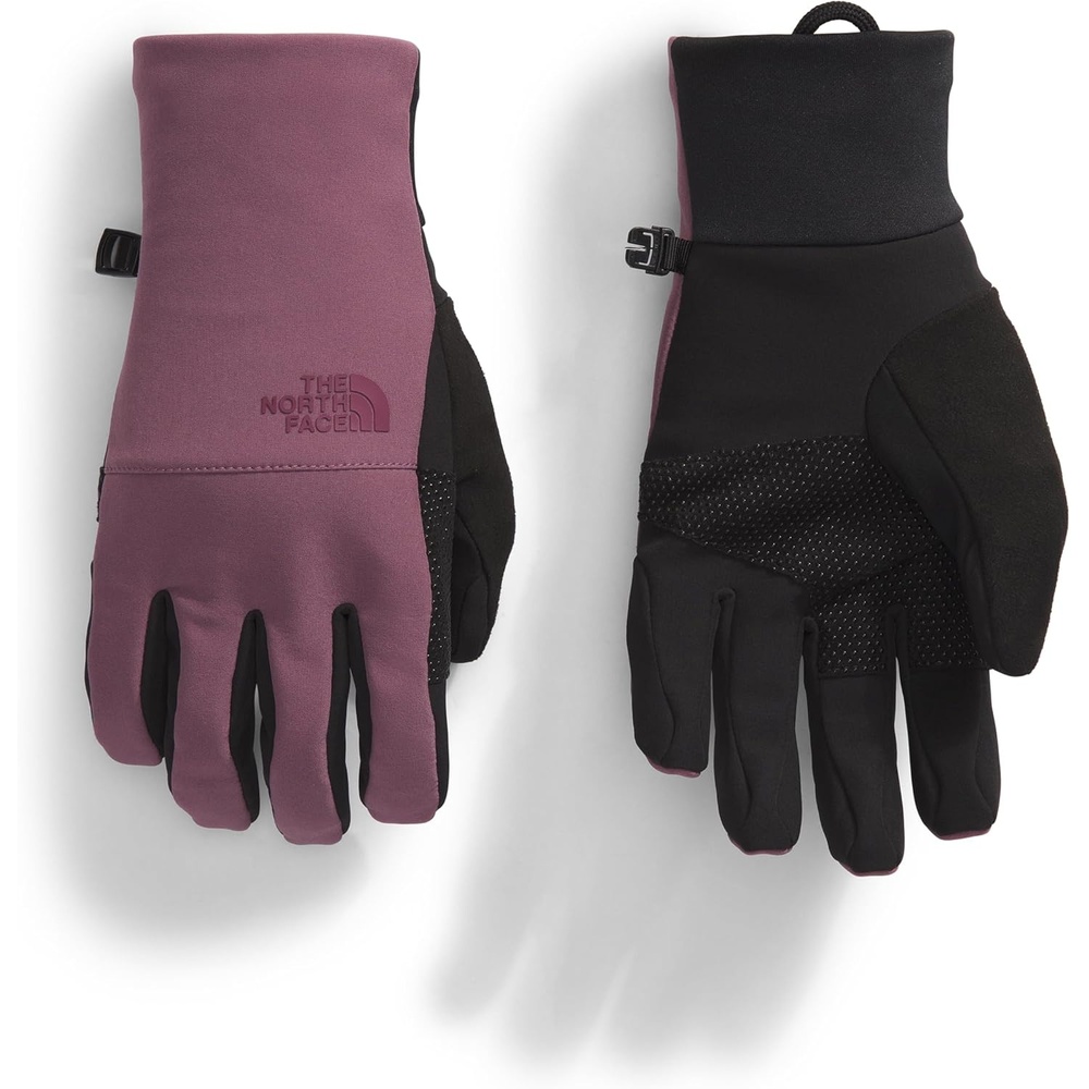 image:imageThe North Face Womens Apex Etip Glove Touchscreen Compatible Water Repellent Finish Fleece amp Tricot LiningMidnight Mauve