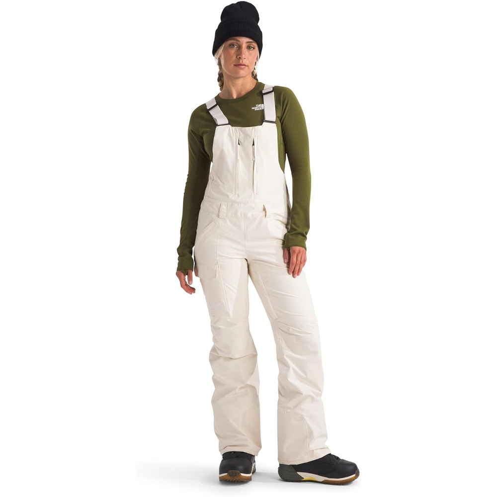 image:imageThe North Face Womens Freedom Bib Standard amp Plus SizeWhite Dune