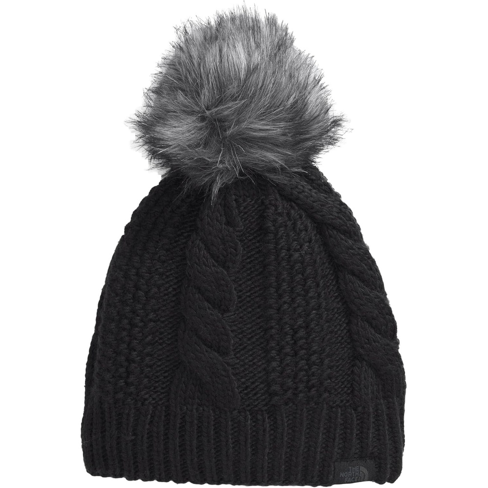 image:imageThe North Face Womens Oh Mega Fur Pom Lined BeanieTnf Black