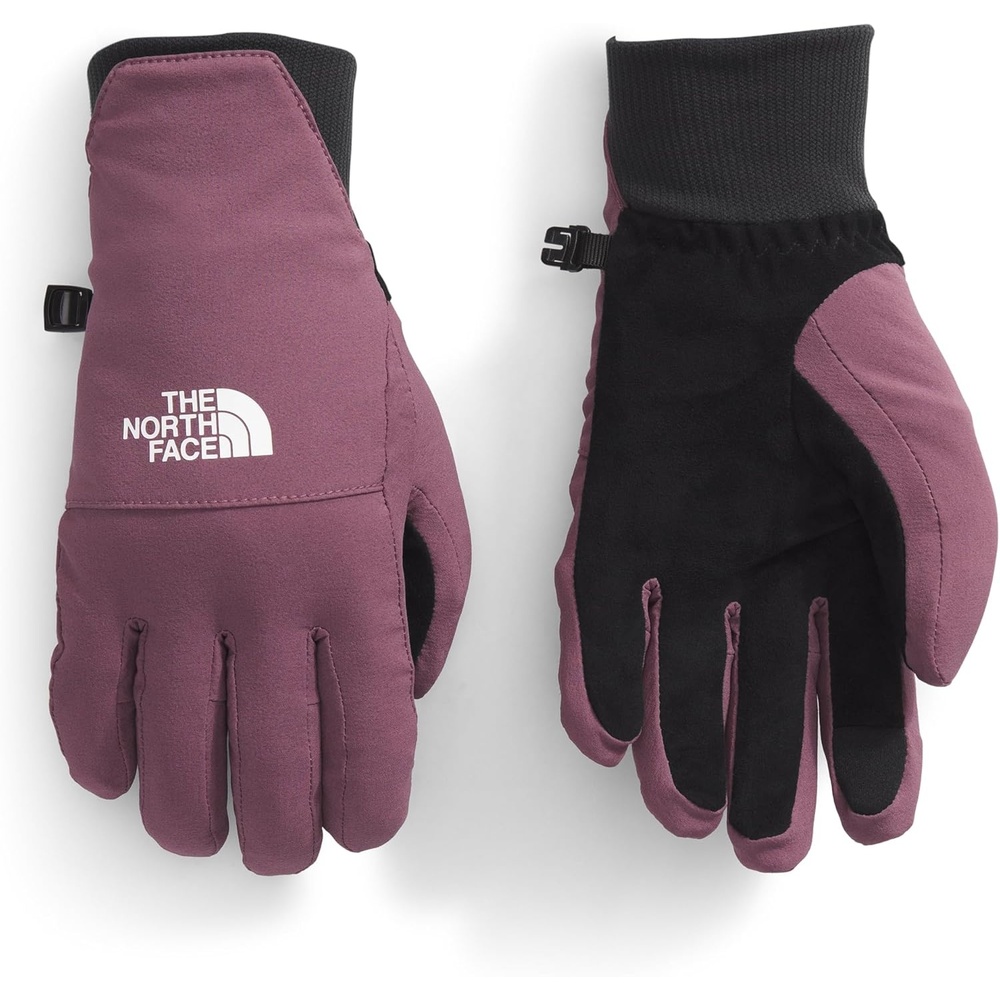image:imageThe North Face womens Shelbe Raschel Etip Glove Insulated amp Water Repellent Touchscreen Compatible Soft Fleece LiningMidnight Mauve
