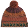 Burnt Umber Jacquard/Pom