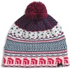 White Dune Jacquard/Pom