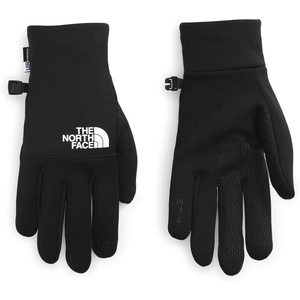THE NORTH FACE Etip Fleece Recycled Gloves | Touchscreen Compatible Gear for Men & Women, Hand Warming Winter Essential(Tnf Black/Tnf White)