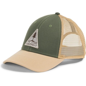 THE NORTH FACE Graphic Mudder Trucker | Snapback Baseball Cap for Men & Women, Casual Everyday Summer Hat(Bark Mist/Khaki Stone)