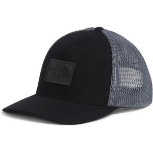THE NORTH FACE Keep It Patched Trucker | Deep Fit Snapback Hat for Men & Women With Breathable Mesh Panels(Tnf Black/Asphalt Grey)