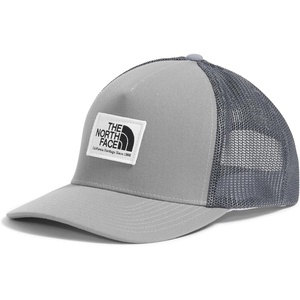 THE NORTH FACE Keep It Patched Trucker | Deep Fit Snapback Hat for Men & Women With Breathable Mesh Panels(Tnf Light Grey Heather/Tnf White)