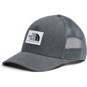 THE NORTH FACE Keep It Patched Trucker | Deep Fit Snapback Hat for Men & Women With Breathable Mesh Panels(Tnf Medium Grey Heather)