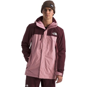 THE NORTH FACE Men’s Freedom Insulated Jacket | Winter Coat With Water Repellent Finish, Helmet Compatible Hood & Zip Pockets(Mauve/Alpine Plum)