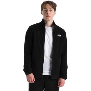THE NORTH FACE Men’s Glacier Fleece Jacket | Zippered Hand Pockets & Stretch Binding on the Collar, Cuffs & Hem(Tnf Black)