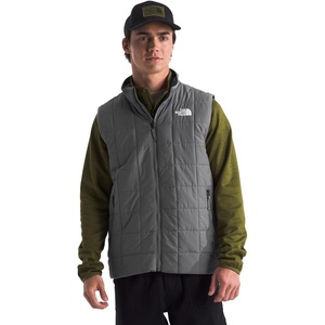 THE NORTH FACE Men’s Junction Insulated Vest | Water Resistant With Heatseeker Insulation, Stretch Bindings & Zip Pockets(Smoked Pearl)