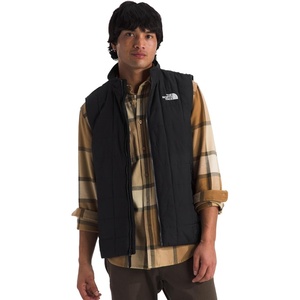 THE NORTH FACE Men’s Junction Insulated Vest | Water Resistant With Heatseeker Insulation, Stretch Bindings & Zip Pockets(Tnf Black)