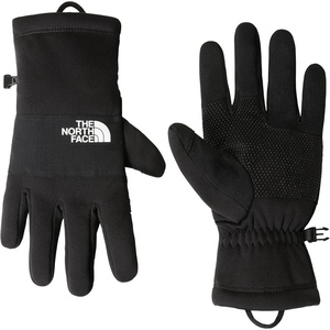 THE NORTH FACE Men’s Sierra Fleece Etip Glove | Touchscreen Compatible, Silicone Gripper Dots, Pairing Clip(Tnf Black)