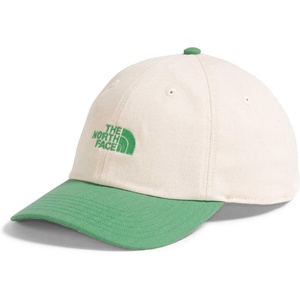 THE NORTH FACE Roomy Norm Hat | Classic Fit Ball Cap for Men & Women, Embroidered Logo, Adjustable Strap & Silver Buckle(Dimmed Algae/White Dune/Raw Undyed)