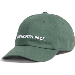 THE NORTH FACE Roomy Norm Hat | Classic Fit Ball Cap for Men & Women, Embroidered Logo, Adjustable Strap & Silver Buckle(Duck Green/Washed/Tnf White)