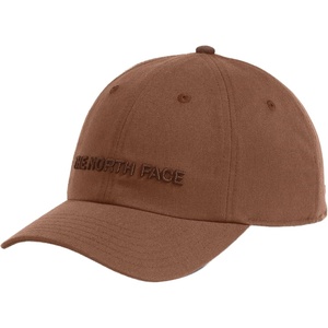 THE NORTH FACE Roomy Norm Hat | Classic Fit Ball Cap for Men & Women, Embroidered Logo, Adjustable Strap & Silver Buckle(Latte/Earth Brown)