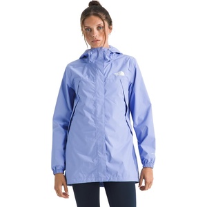 THE NORTH FACE Women’s Antora Rain Parka | Breathable Waterproof Jacket, Seam Sealed, Adjustable Hood & Zip Hand Pockets(Periwinkle Glow)
