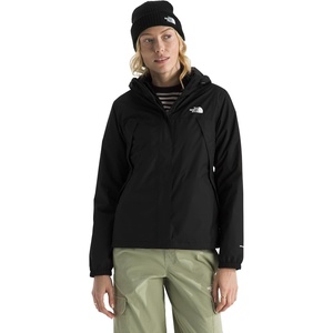 THE NORTH FACE Women’s Antora Triclimate Jacket | Waterproof Shell, Warm Inner Fleece Layer, Adjustable Hood With Drawcord(Tnf Black)