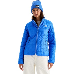 THE NORTH FACE Women’s Junction Insulated Jacket (Standard & Plus Size) | Water Repellent Winter Coat & Zip Hand Pockets(Active Blue)