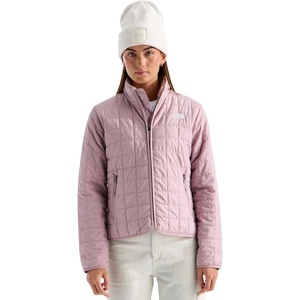 THE NORTH FACE Women’s Junction Insulated Jacket (Standard & Plus Size) | Water Repellent Winter Coat & Zip Hand Pockets(Metal Pink)