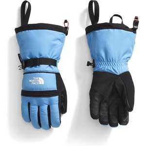 THE NORTH FACE Women’s Montana Ski Glove |Touchscreen Compatible, Water & Wind Resistant, Adjustable Shockcord Hem(Cornflower)