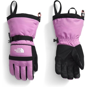 THE NORTH FACE Women’s Montana Ski Glove |Touchscreen Compatible, Water & Wind Resistant, Adjustable Shockcord Hem(Dragonfruit)