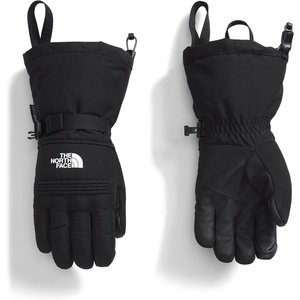 THE NORTH FACE Women’s Montana Ski Glove |Touchscreen Compatible, Water & Wind Resistant, Adjustable Shockcord Hem(Tnf Black)