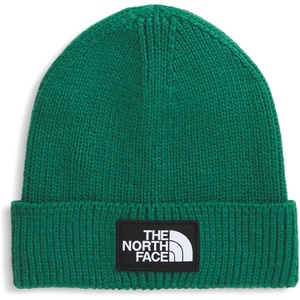 The North FACE Unisex-Adult TNF Logo Box Cuffed Beanie(Evergreen)