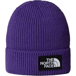 The North FACE Unisex-Adult TNF Logo Box Cuffed Beanie(Peak Purple)