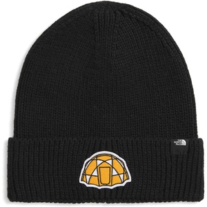The North FACE Unisex-Adult TNF Logo Box Cuffed Beanie(Tnf Black/Icon Patch)