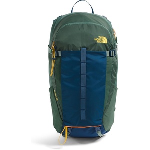 The North Face Basin 36 Liter Technical Daypack with Rain Cover | Unisex Backpack, Padded Hipbelt, Chest Strap, Hiking Pole Attachment, Duck Green/Shady Blue, One Size(Duck Green/Shady Blue)