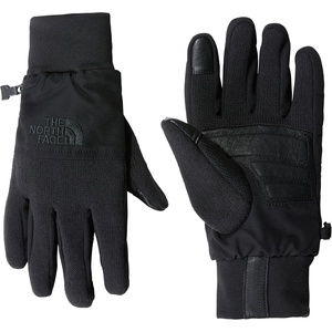 The North Face Front Range Glove | Touchscreen Compatible, Water Repellent, Padded Leather Palms, Fleece Lining(Tnf Black Heather)