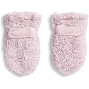 The North Face Kids’ Bear Mittens | High Pile Campshire Fleece, Soft Lining & Grippy Paw Print Palm(Pale Blossom)
