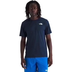 The North Face Mens 24/7 Short-Sleeve Tee(Summit Navy Dark Heather)