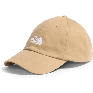 The North Face Norm Baseball Hat | Shallow Fit Ball Cap with Embroidered Logo, Adjustable Strap Closure & Silver Buckle(Khaki Stone)