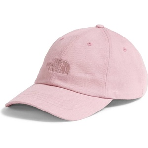 The North Face Norm Baseball Hat | Shallow Fit Ball Cap with Embroidered Logo, Adjustable Strap Closure & Silver Buckle(Metal Pink)