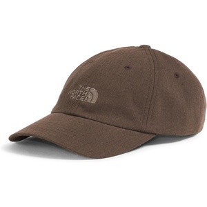 The North Face Norm Baseball Hat | Shallow Fit Ball Cap with Embroidered Logo, Adjustable Strap Closure & Silver Buckle(Smokey Brown/Mocha Brown)
