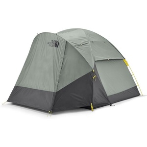 The North Face Tents Wawona 6 Tent | Six-Person Camping Tent, Water Repellent, Spacious & Easy to Set Up, Attached Vestibule Area(Agave Green/Asphalt Grey)