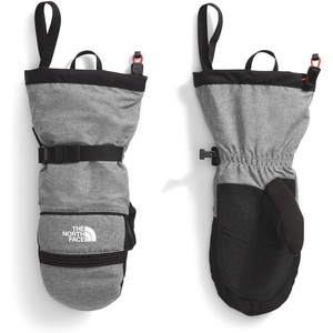 The North Face Women’s Montana Insulated Ski Mitt | Touchscreen Compatible, Insulated, Water Repellent, Wind Resistant, Fleece Lining, TNF Medium Grey Heather, Medium