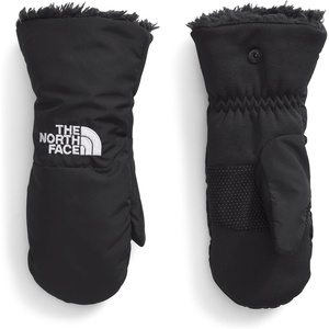 The North Face boys Shasta Mitt – Touchscreen Compatible, Water Repellent, Moisture Wicking, Wind Resistant, Fleece Lining(Tnf Black)