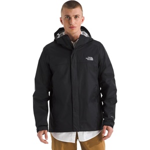 The North Face mens Venture 2 Jacket – Waterproof & Windproof Hooded Raincoat, Adjustable Hood, Breathable Pit-zips(Tnf Black)